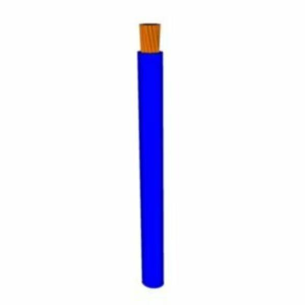 18 AWG, UL 1015 Lead Wire, 16 Strand, 105C, 600V, Bare copper, PVC, Blue, Sold by the FT, Ascent, Mfr#: 1833N4B-0606AR205